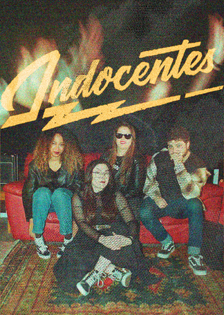 Cartel de Indocentes en concierto